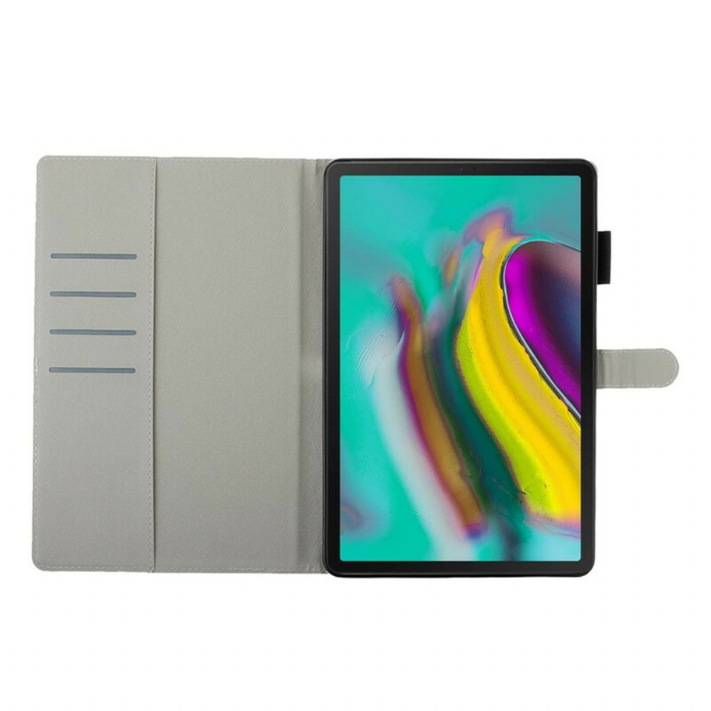 Flip Case Für Samsung Galaxy Tab S5e Fisch