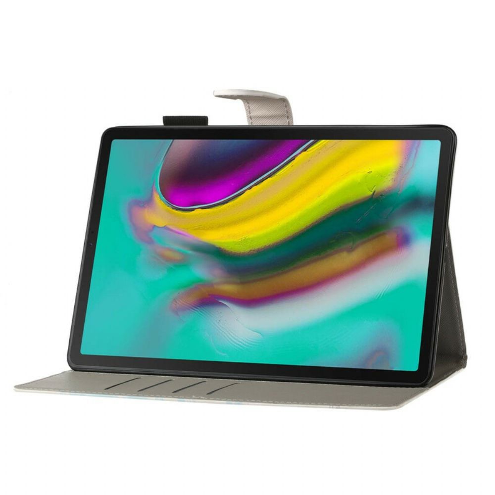 Flip Case Für Samsung Galaxy Tab S5e Fisch