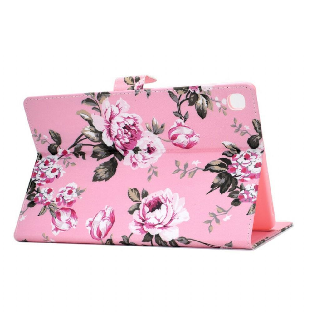 Flip Case Für Samsung Galaxy Tab S5e Freiheitsblumen