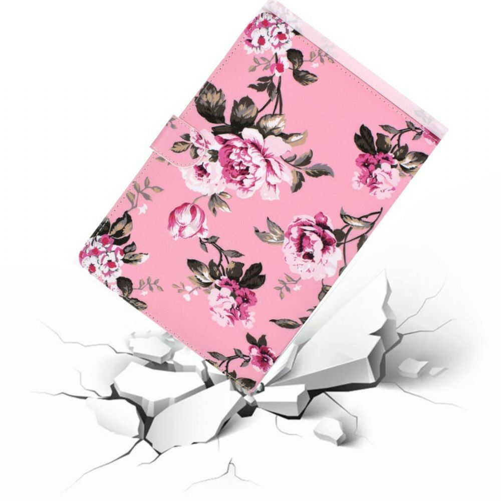 Flip Case Für Samsung Galaxy Tab S5e Freiheitsblumen