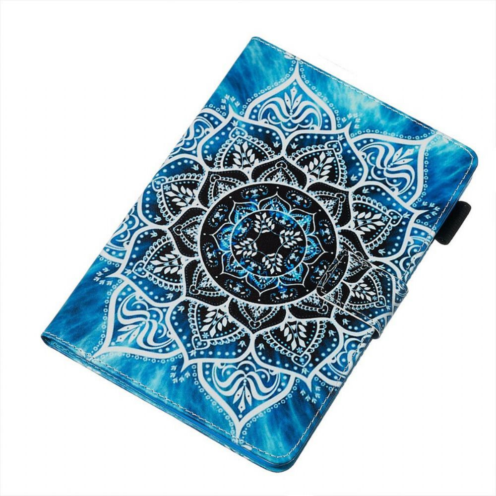 Flip Case Für Samsung Galaxy Tab S5e Schneeflocken-mandala