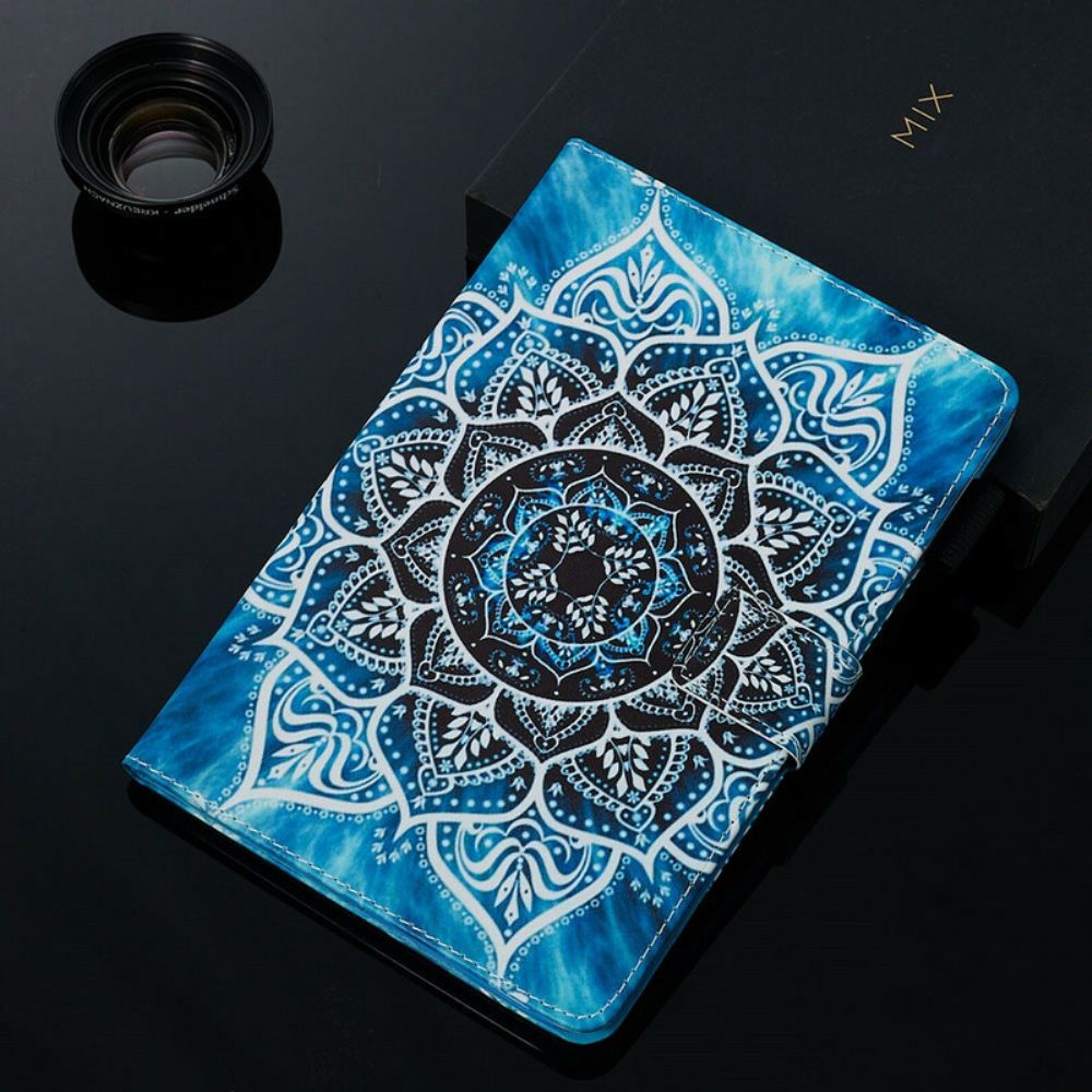 Flip Case Für Samsung Galaxy Tab S5e Schneeflocken-mandala