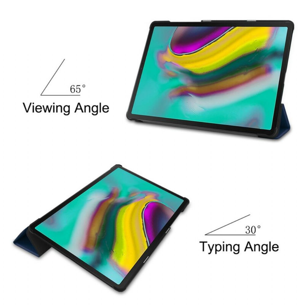 Schutzhülle Für Samsung Galaxy Tab S5e Klassisches Kunstleder