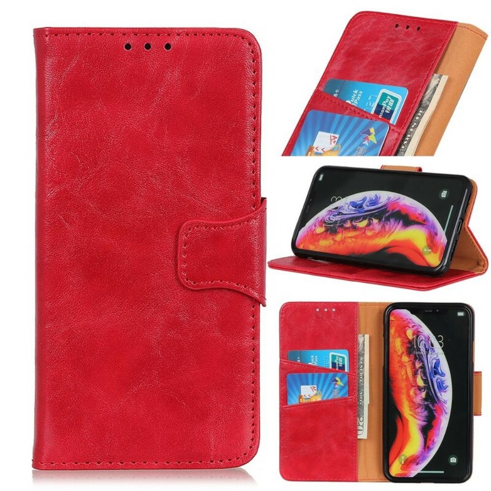 Flip Case Für Samsung Galaxy A10 Flip Case Doppelseitige Magnetklappe