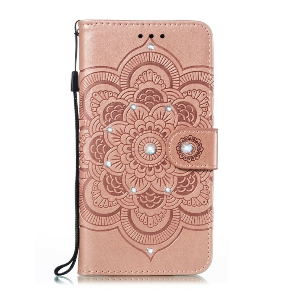 Flip Case Für Samsung Galaxy A10 Mandala Und Diamanten