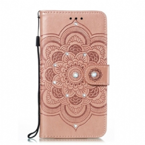 Flip Case Für Samsung Galaxy A10 Mandala Und Diamanten