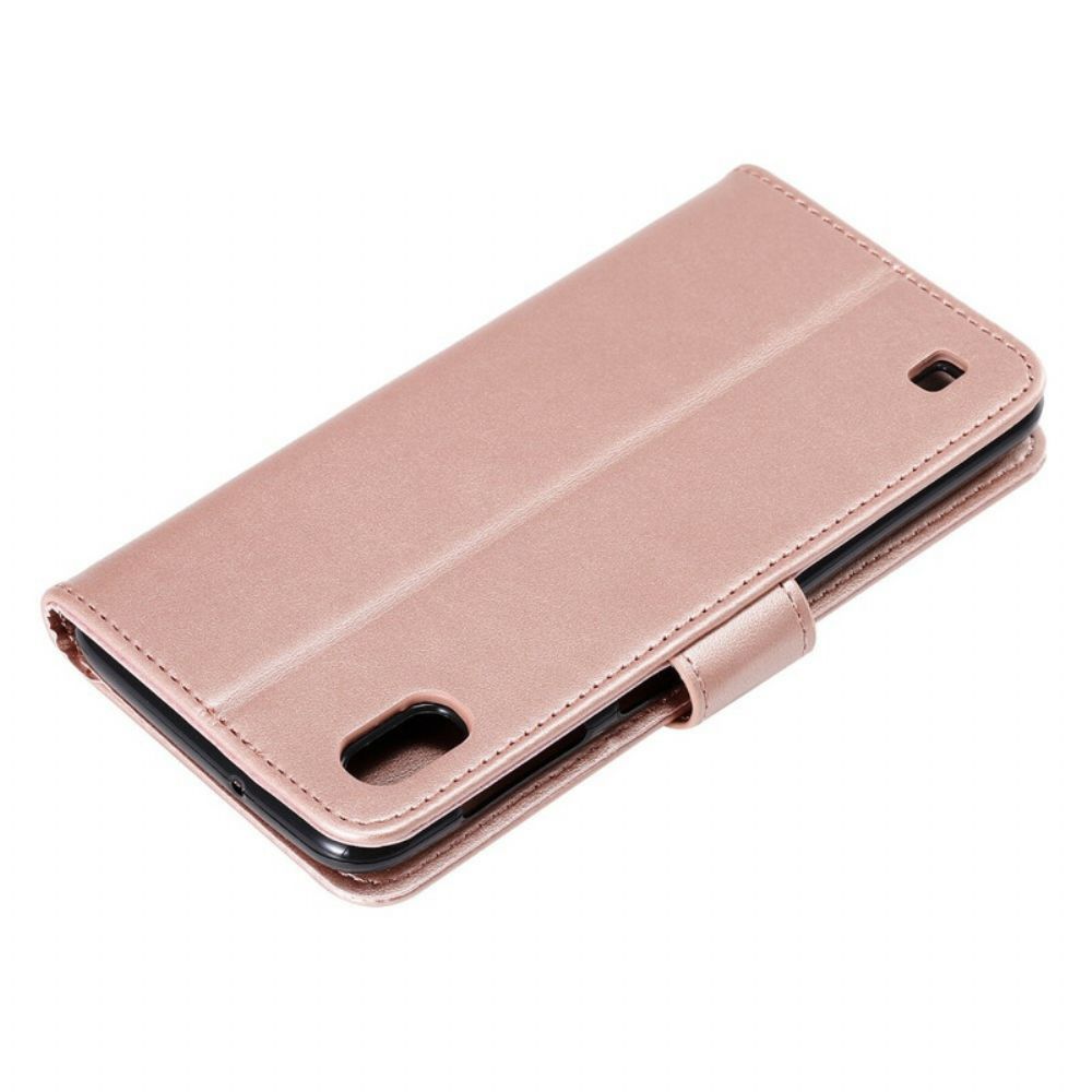 Flip Case Für Samsung Galaxy A10 Mit Kordel Strap Reverie