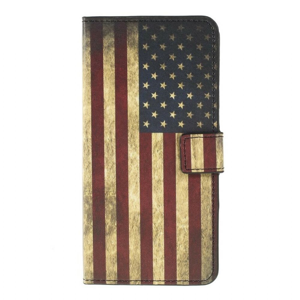 Flip Case Für Samsung Galaxy A10 Us-flagge