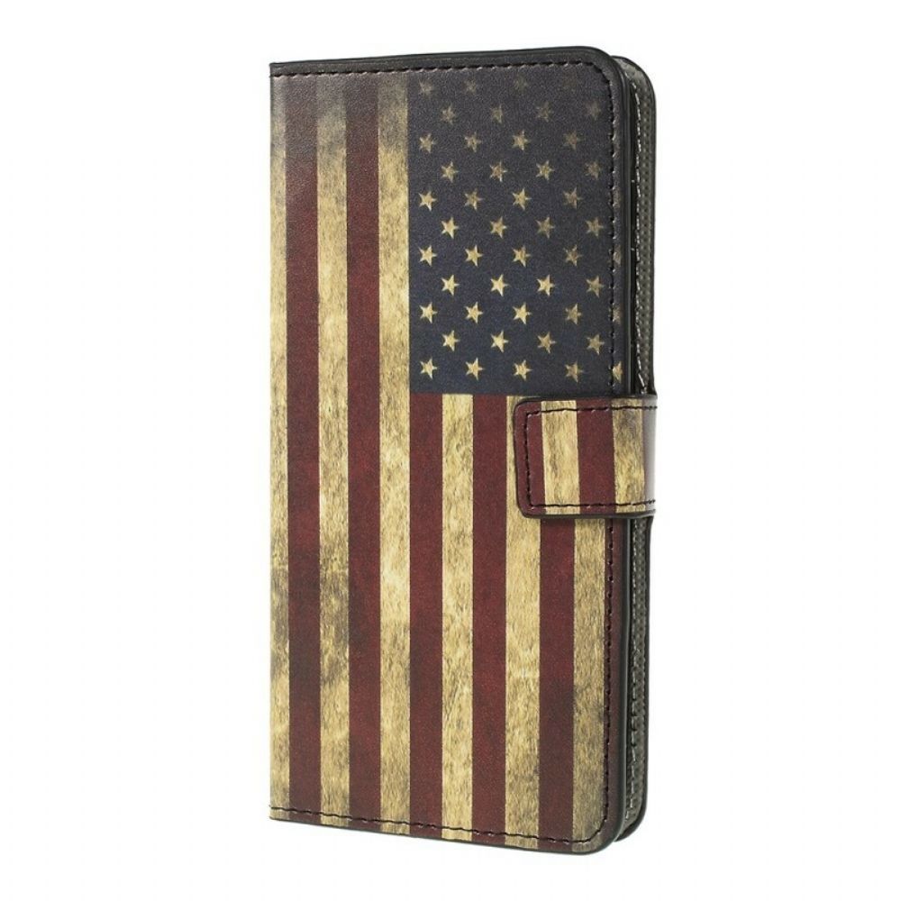 Flip Case Für Samsung Galaxy A10 Us-flagge