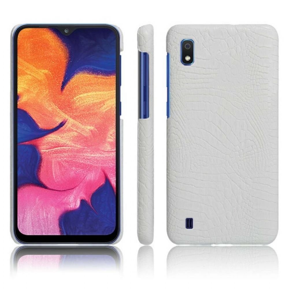 Handyhülle Für Samsung Galaxy A10 Ksq Krokodilleder-effekt