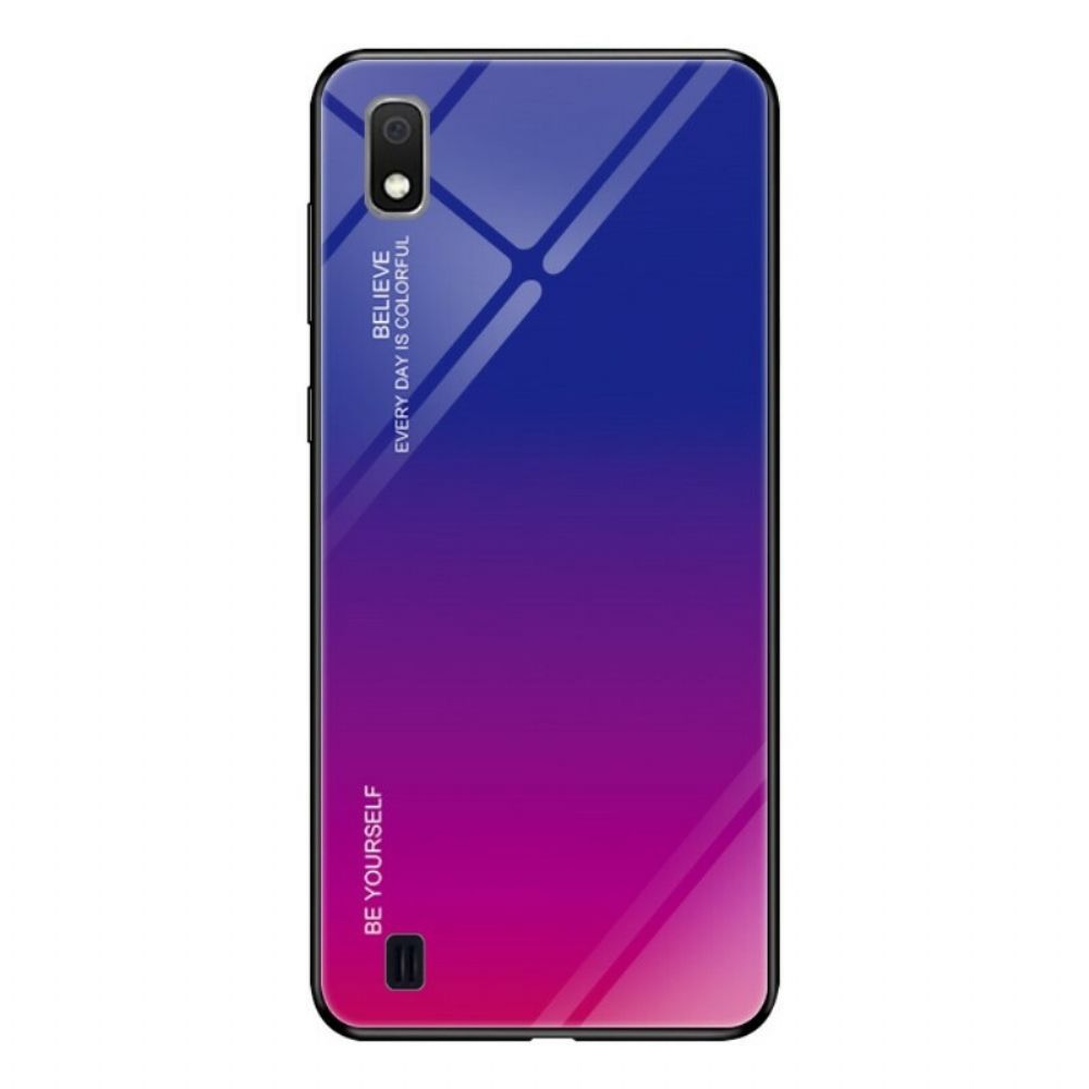 Hülle Für Samsung Galaxy A10 Galvanisierte Farbe