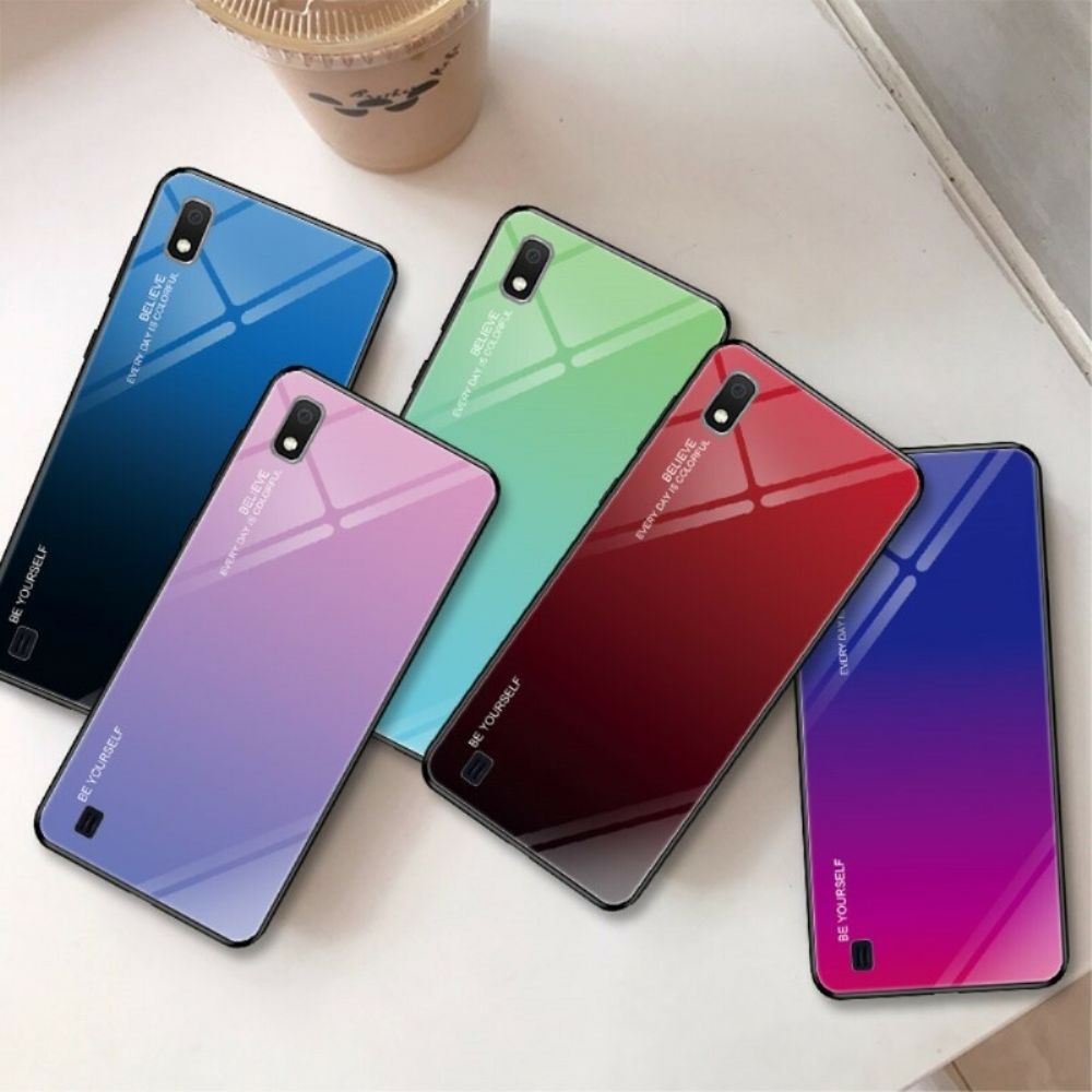 Hülle Für Samsung Galaxy A10 Galvanisierte Farbe