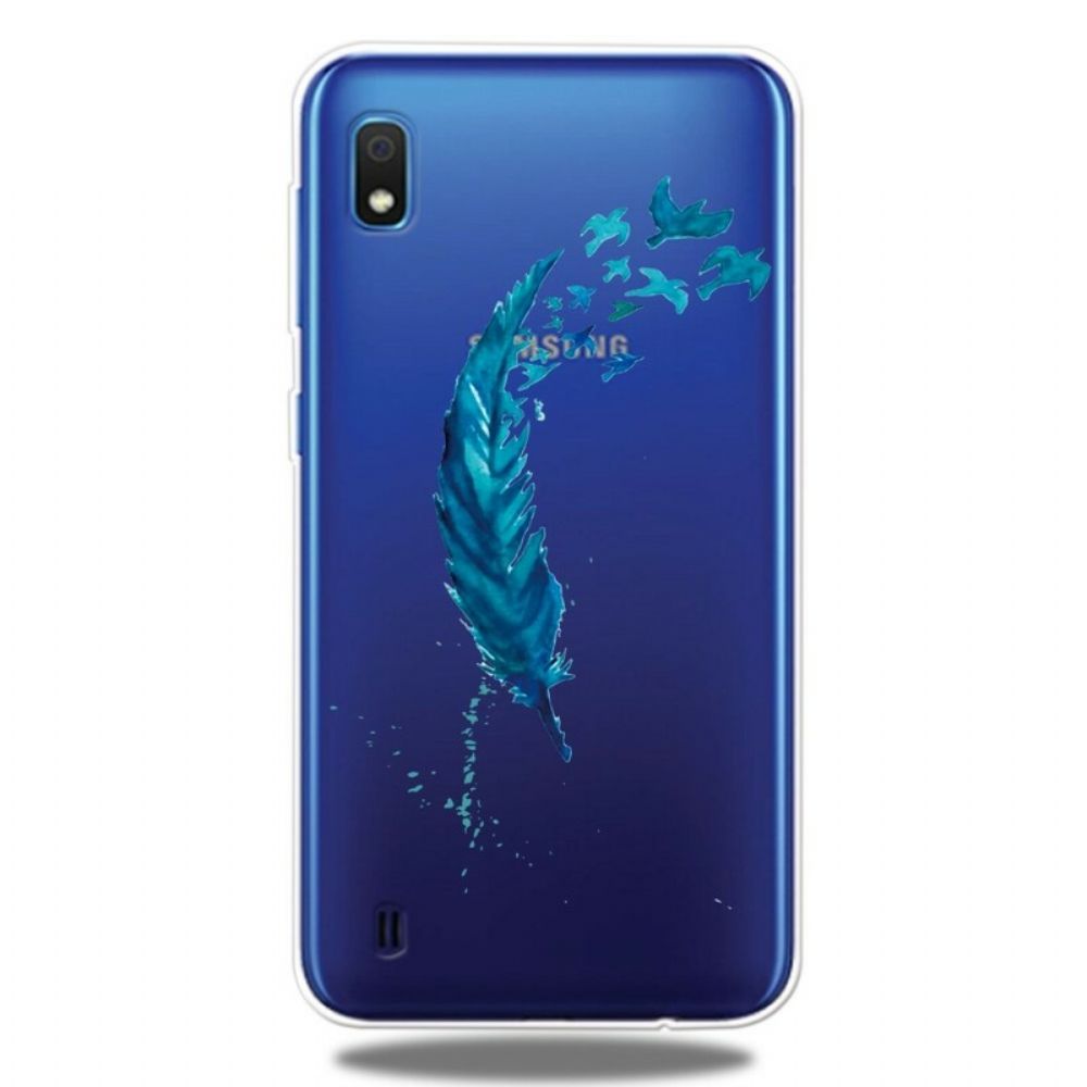 Hülle Für Samsung Galaxy A10 Schöne Feder