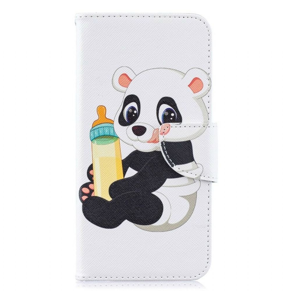 Lederhüllen Für Samsung Galaxy A10 Baby-panda