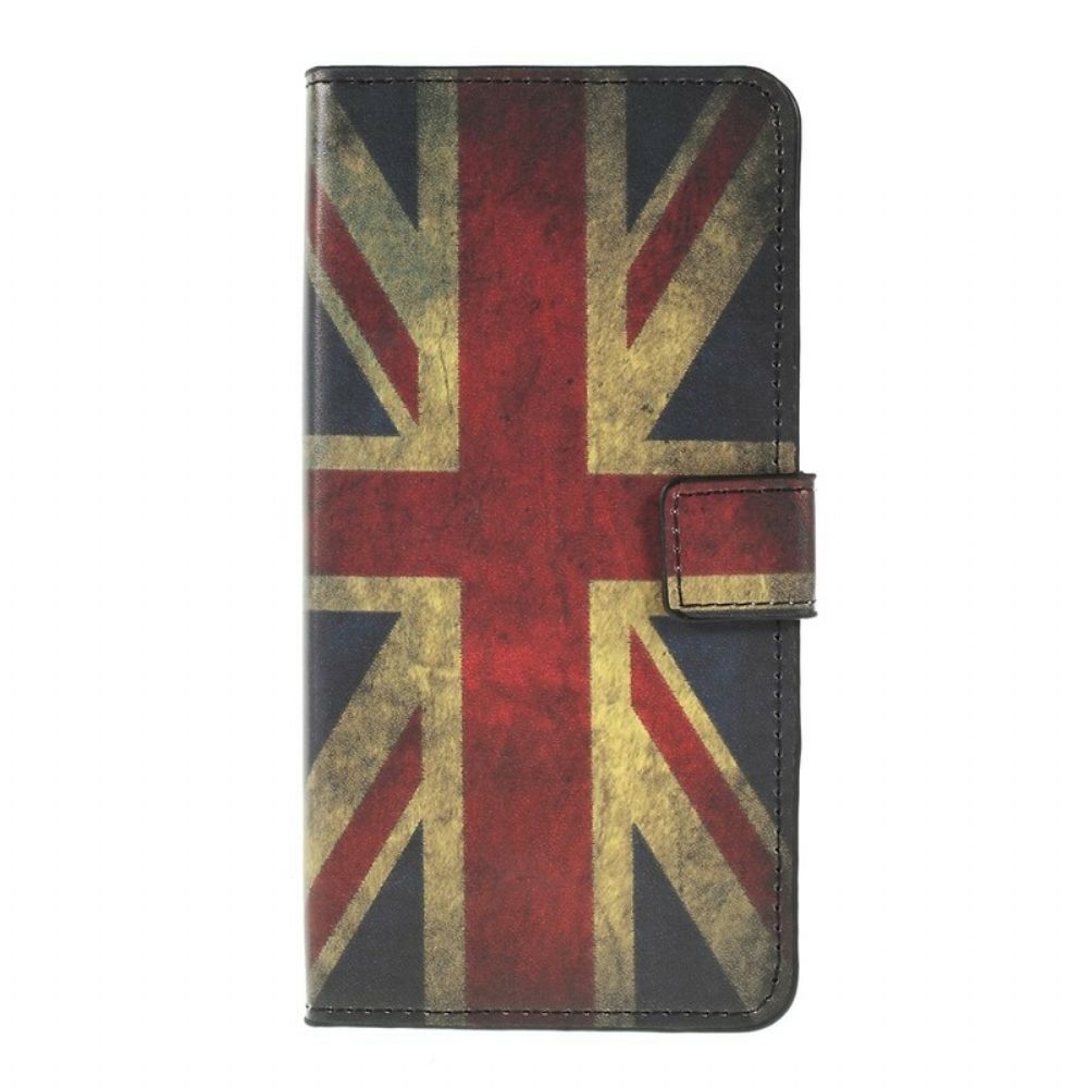 Lederhüllen Für Samsung Galaxy A10 England-flagge