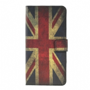 Lederhüllen Für Samsung Galaxy A10 England-flagge