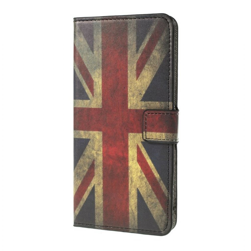 Lederhüllen Für Samsung Galaxy A10 England-flagge