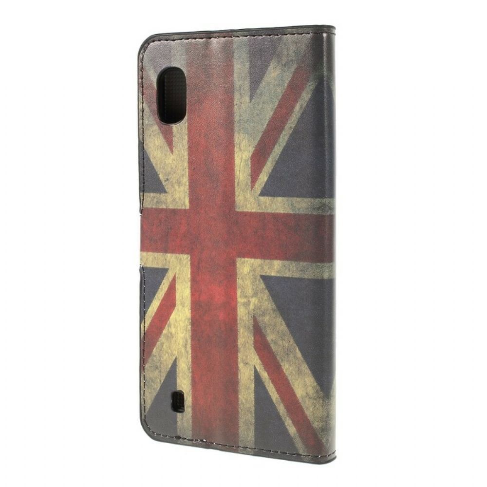 Lederhüllen Für Samsung Galaxy A10 England-flagge