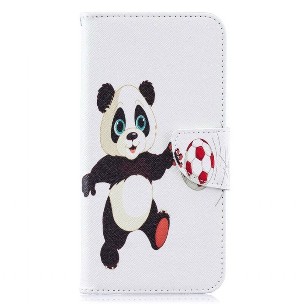 Lederhüllen Für Samsung Galaxy A10 Panda-fuß