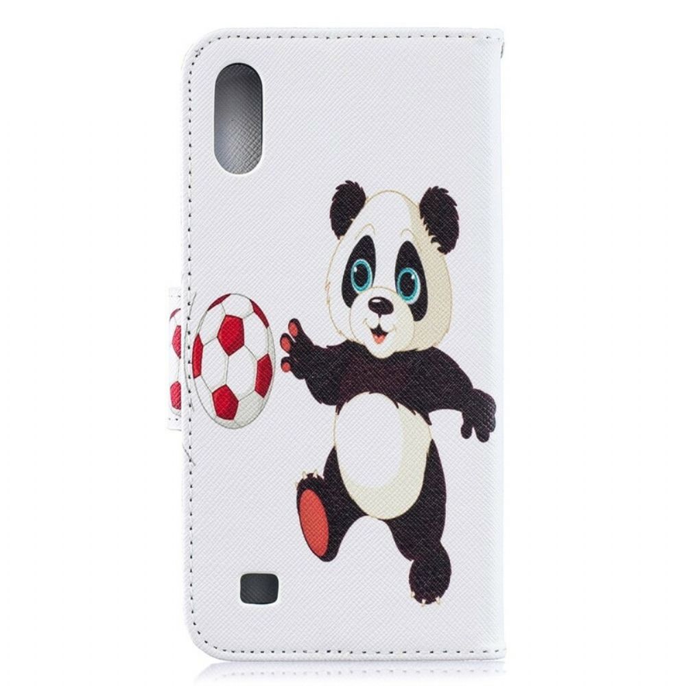 Lederhüllen Für Samsung Galaxy A10 Panda-fuß