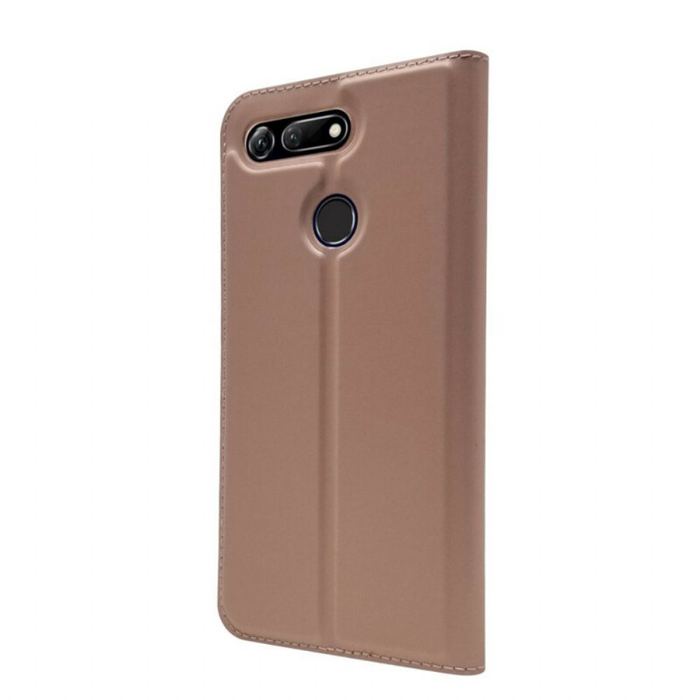 Schutzhülle Für Honor View 20 Flip Case Premium-leder-effekt