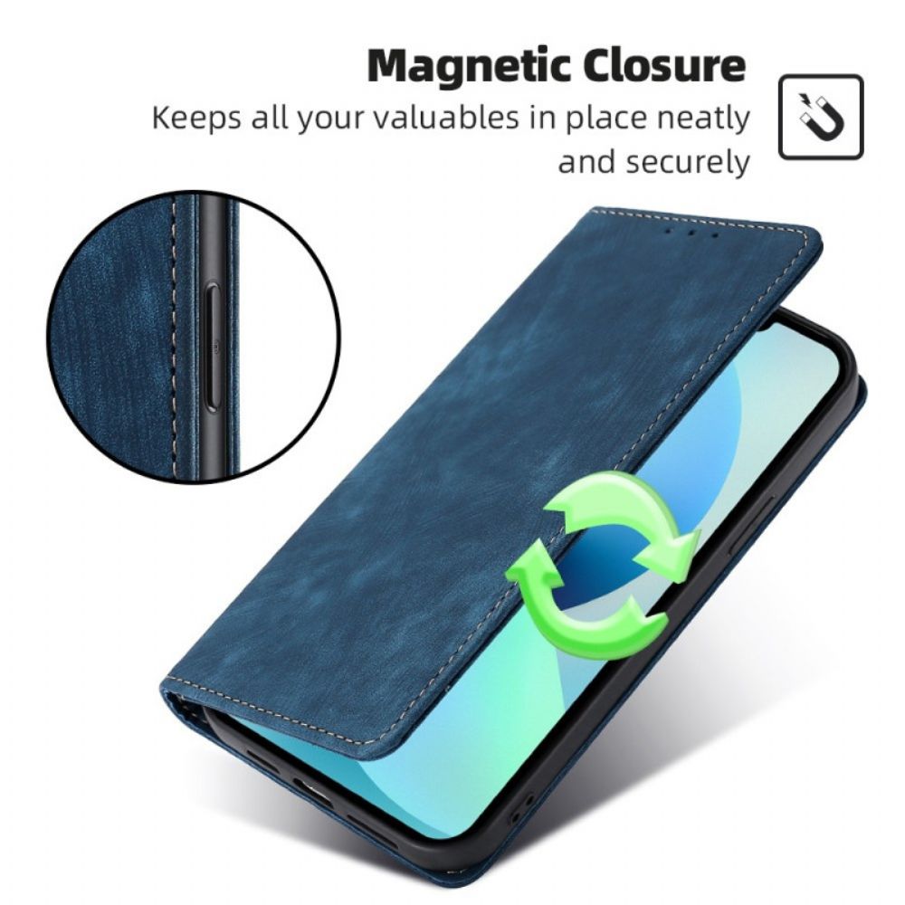 Flip Case Xiaomi 14 Rfid-blockierende Geldbörse