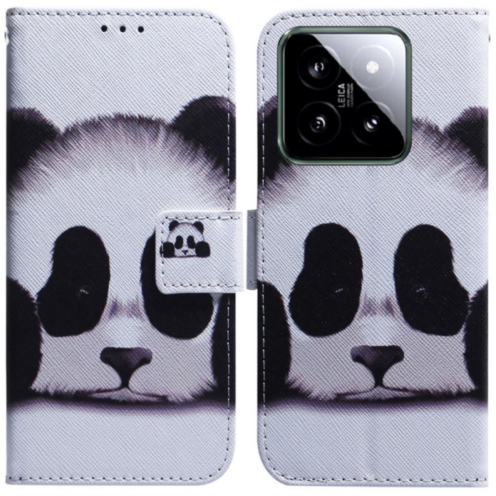 Lederhüllen Xiaomi 14 Panda