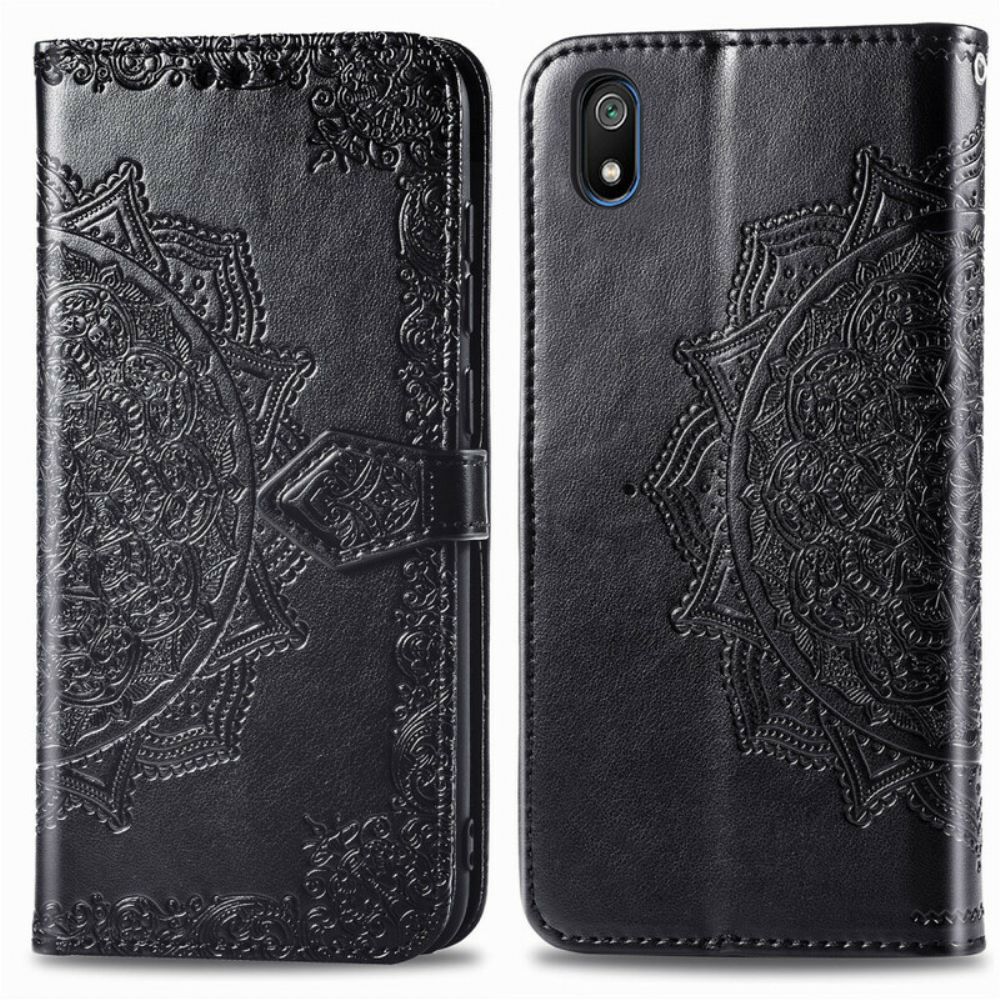 Flip Case Für Xiaomi Redmi 7A Mandala Sonne