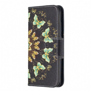 Flip Case Für Xiaomi Redmi 7A Schmetterlings-mandala