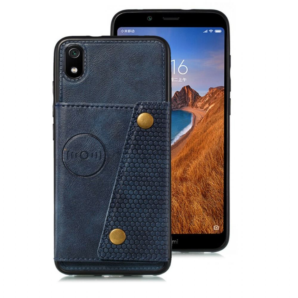 Handyhülle Für Xiaomi Redmi 7A Geldbörse Snap Wallet