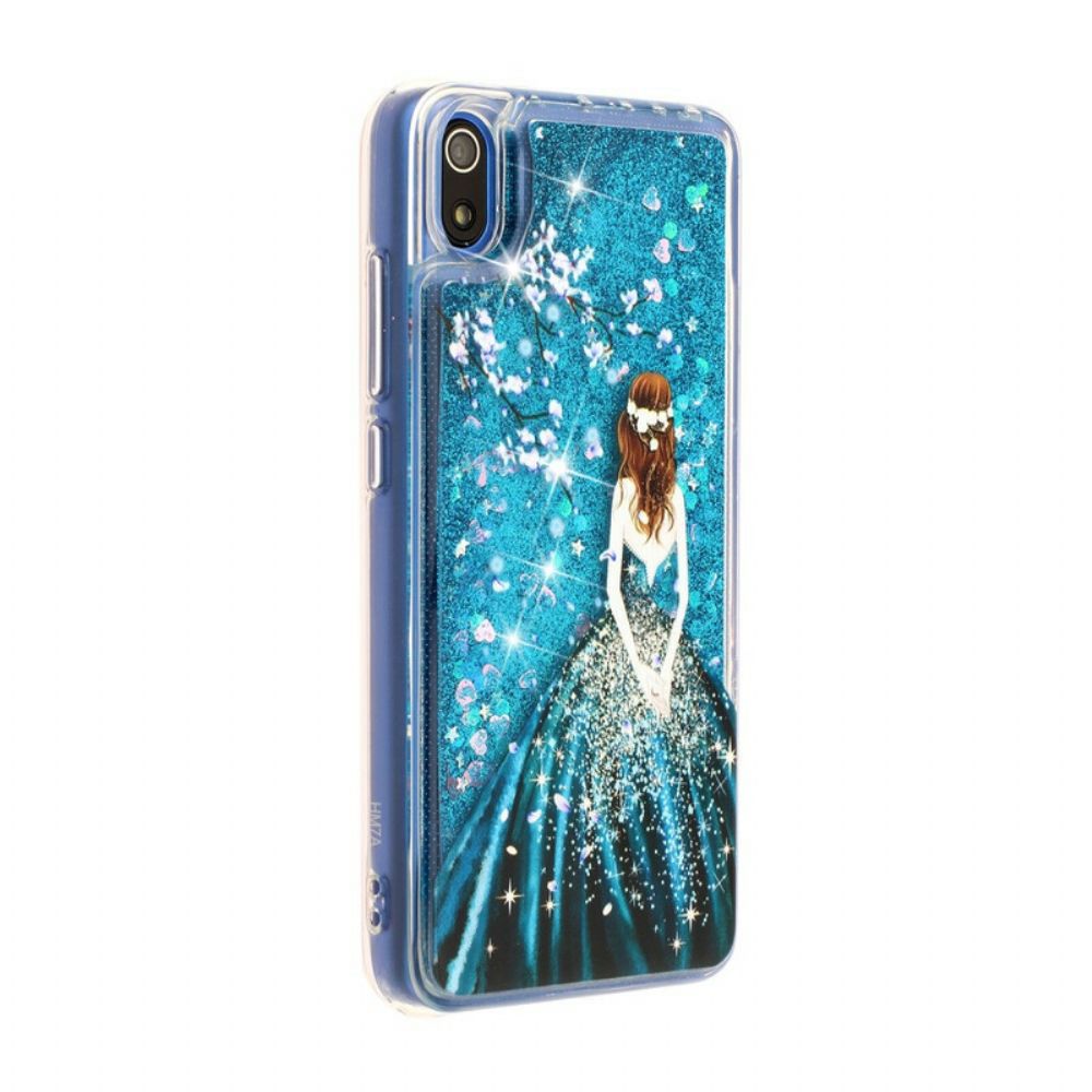 Handyhülle Für Xiaomi Redmi 7A Prinzessin Glitter