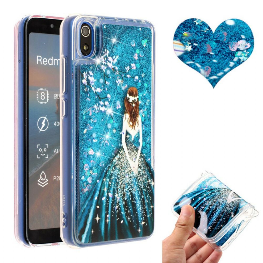 Handyhülle Für Xiaomi Redmi 7A Prinzessin Glitter