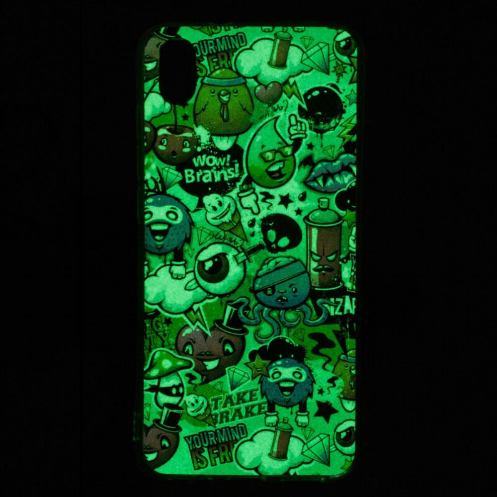 Hülle Für Xiaomi Redmi 7A Fluoreszierender Wahnsinn