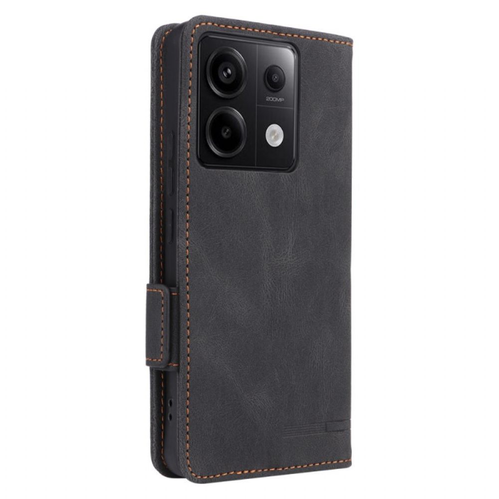 Flip Case Für Xiaomi Redmi Note 13 Pro 5g Retro-design