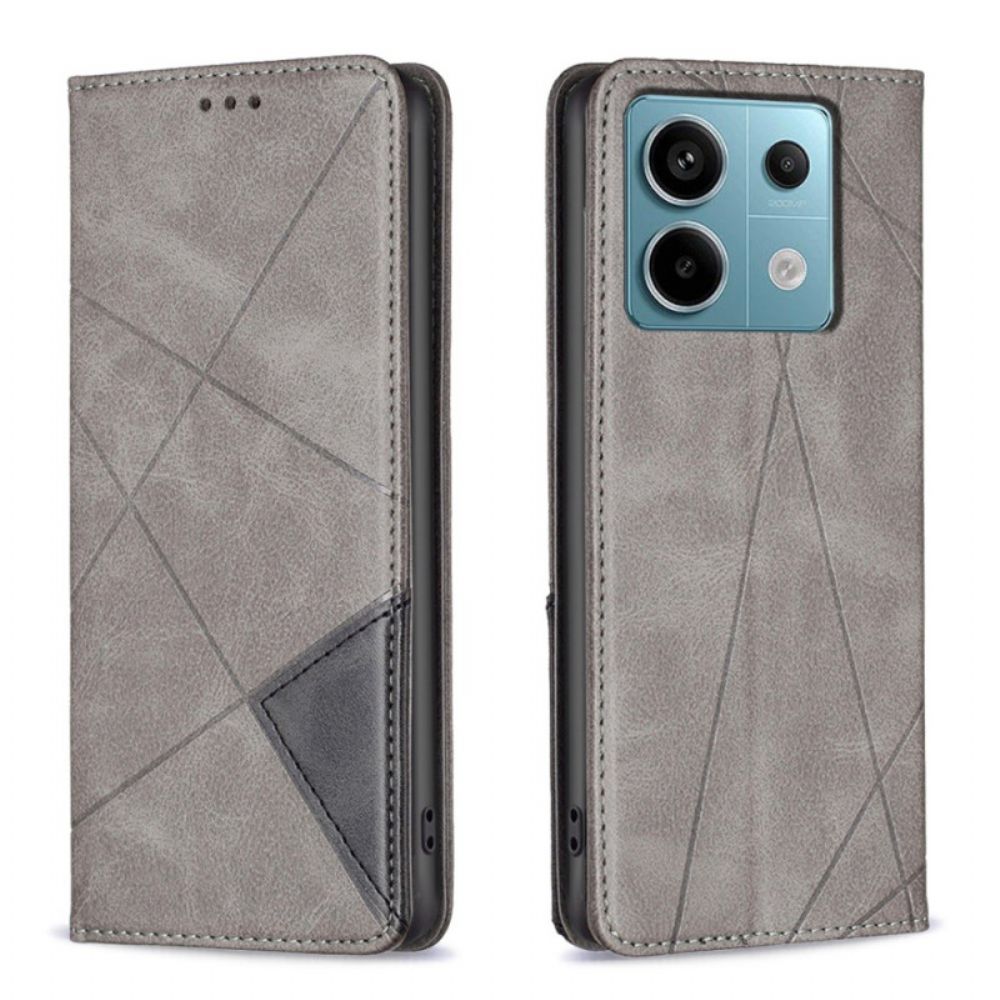 Flip Case Xiaomi Redmi Note 13 Pro 5g Geometrische Muster