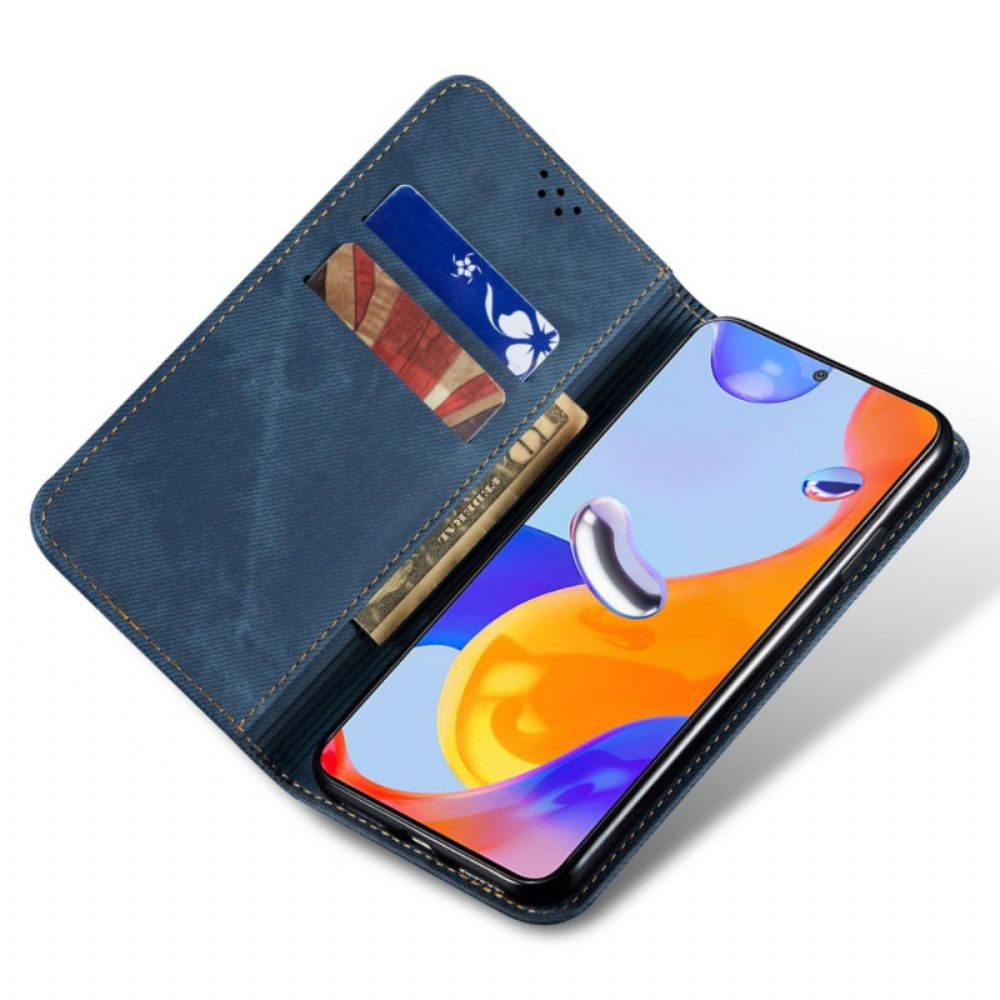 Flip Case Xiaomi Redmi Note 13 Pro 5g Jeansstoff