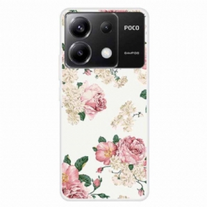 Hülle Xiaomi Redmi Note 13 Pro 5g Freiheitsblumen