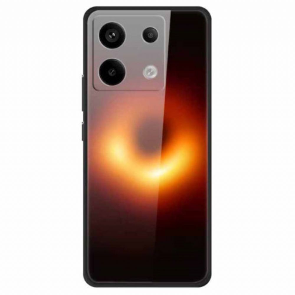 Hülle Xiaomi Redmi Note 13 Pro 5g Schwarzes Loch Aus Gehärtetem Glas