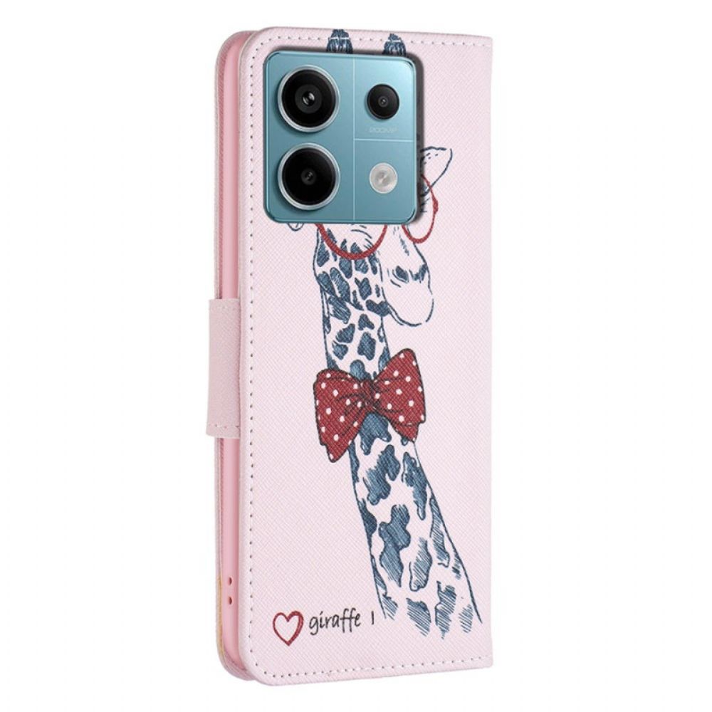 Lederhüllen Xiaomi Redmi Note 13 Pro 5g Intello-giraffe