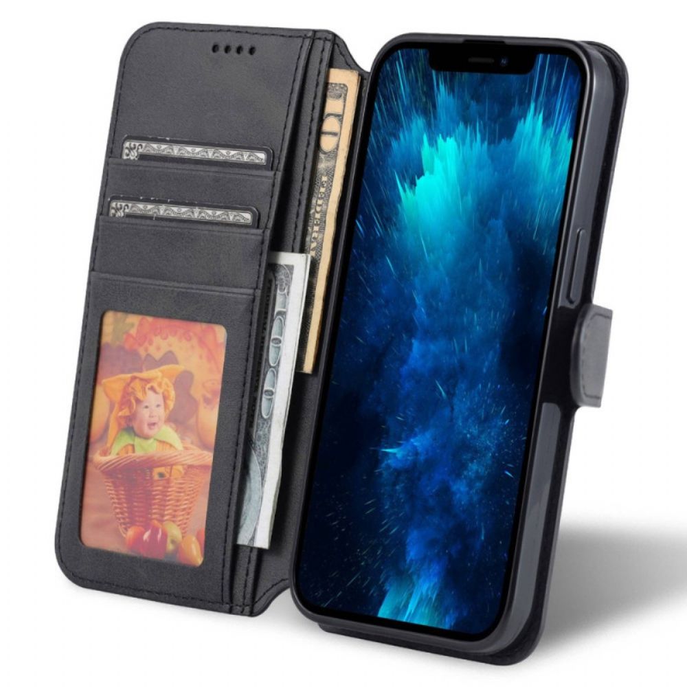 Flip Case Für iPhone 14 Pro Azns Kunstleder