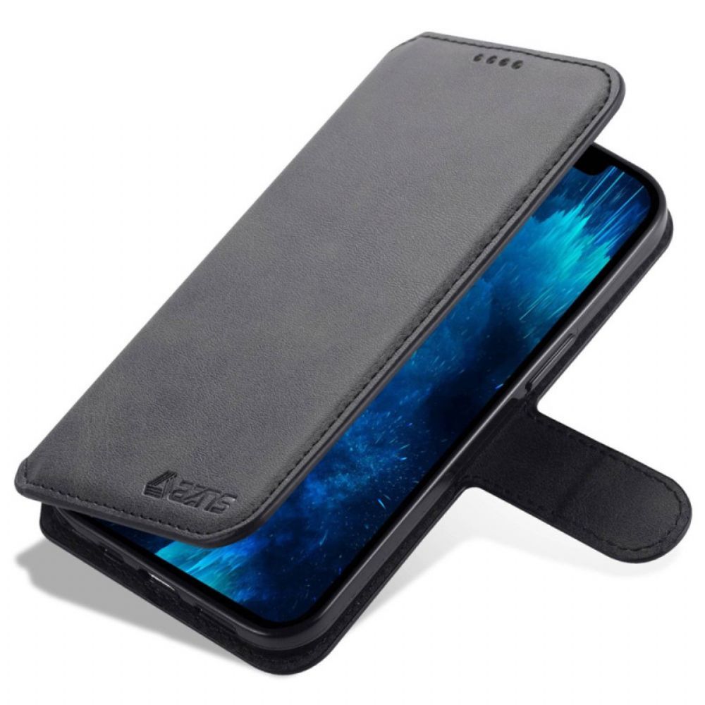 Flip Case Für iPhone 14 Pro Azns Kunstleder