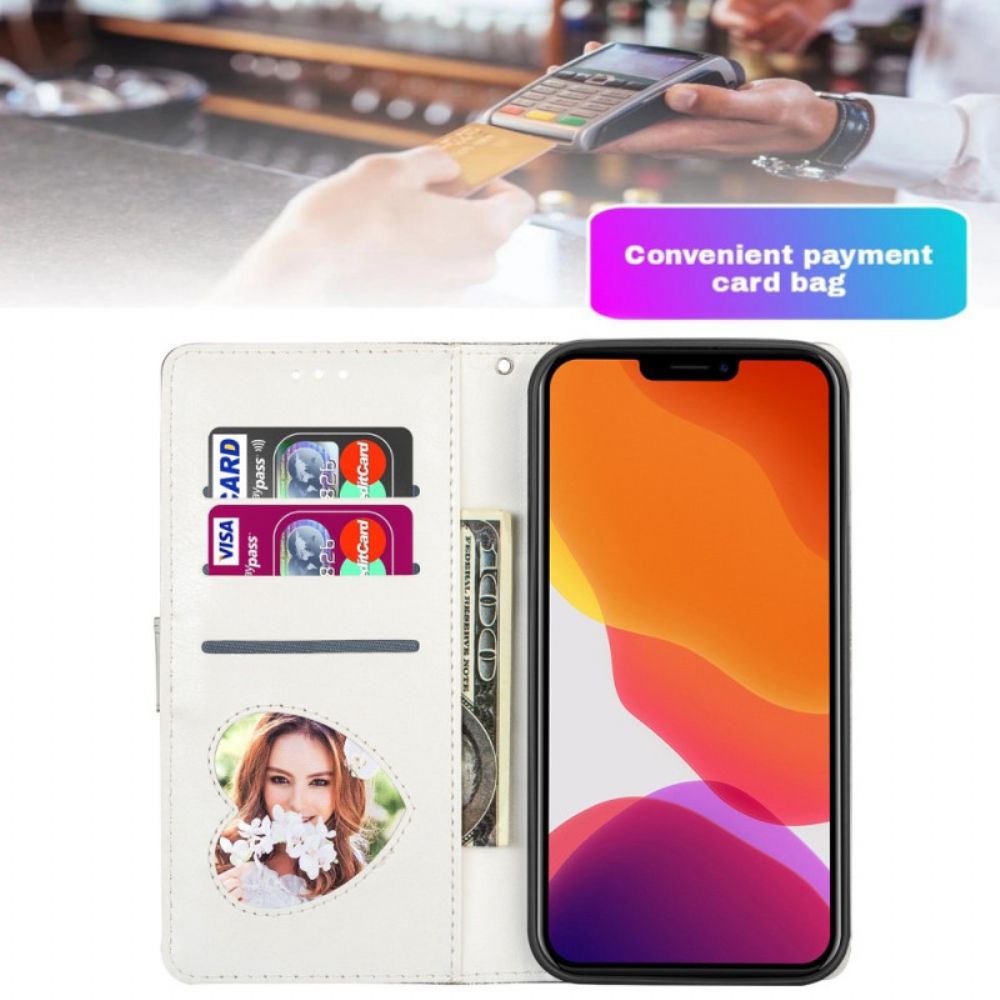 Flip Case Für iPhone 14 Pro Pailletten-zu-pailletten-stil