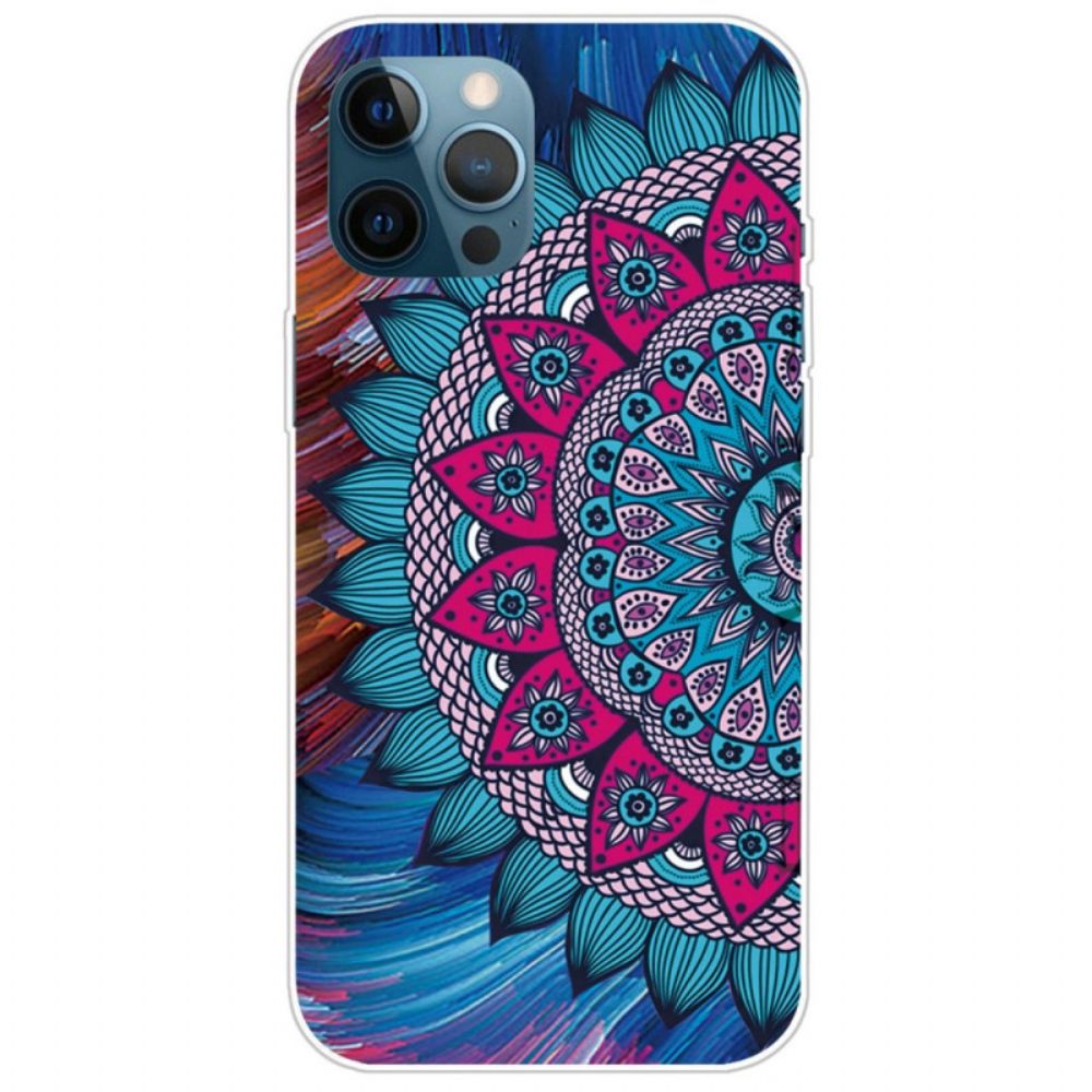 Handyhülle Für iPhone 14 Pro Buntes Mandala