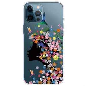 Hülle Für iPhone 14 Pro Blumenkopf