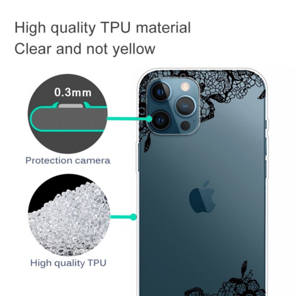 Hülle Für iPhone 14 Pro Transparente Spitze