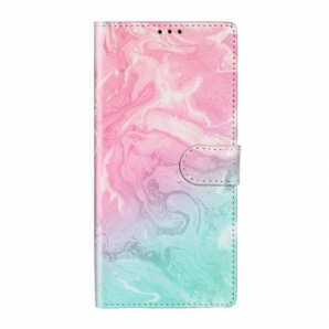 Flip Case Für Samsung Galaxy S20 Plus / S20 Plus 5G Designer-marmor