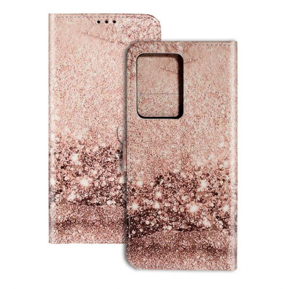 Flip Case Für Samsung Galaxy S20 Plus / S20 Plus 5G Designer-pailletten