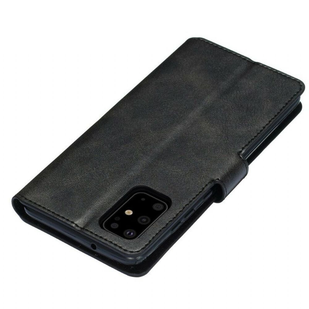 Flip Case Für Samsung Galaxy S20 Plus / S20 Plus 5G Matter Ledereffekt