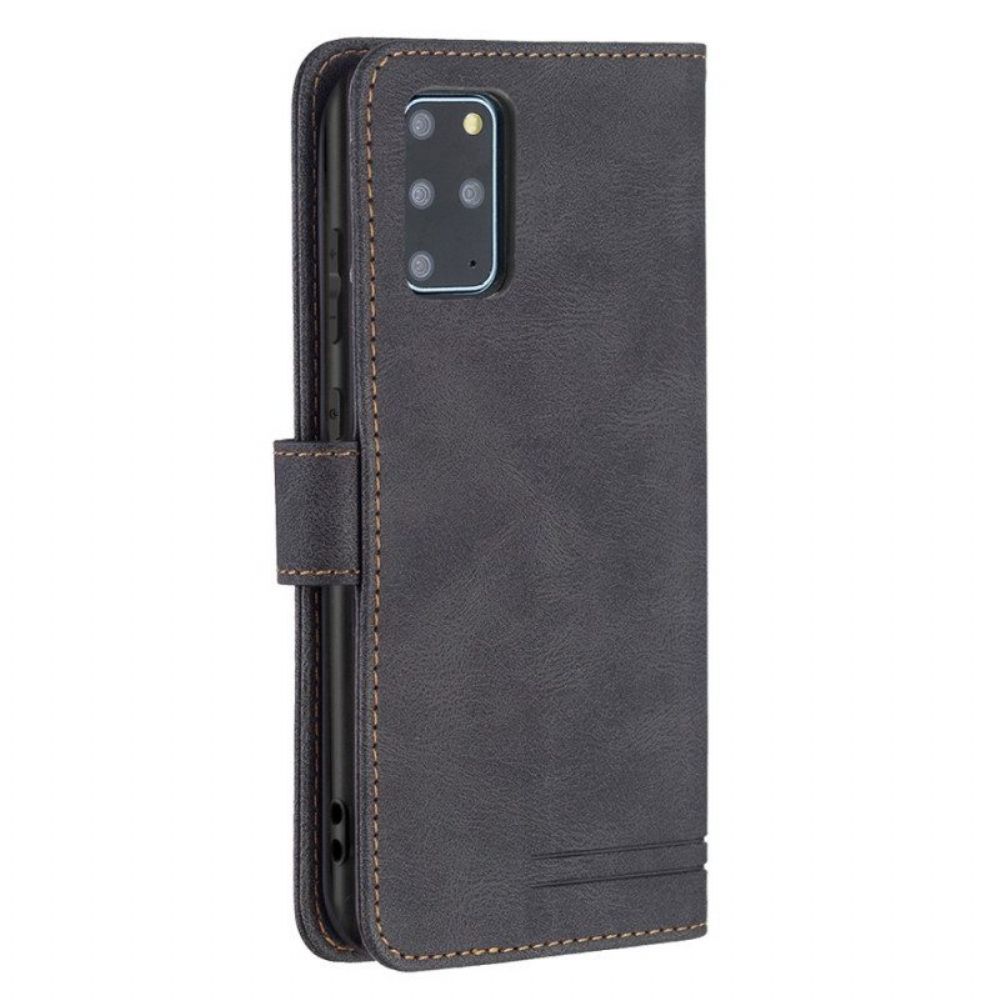 Flip Case Für Samsung Galaxy S20 Plus / S20 Plus 5G Rfid-binfen-farbe