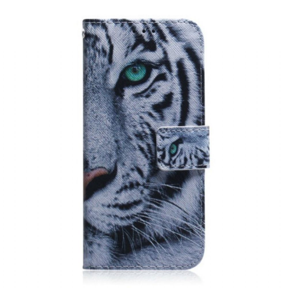 Flip Case Für Samsung Galaxy S20 Plus / S20 Plus 5G Tigergesicht